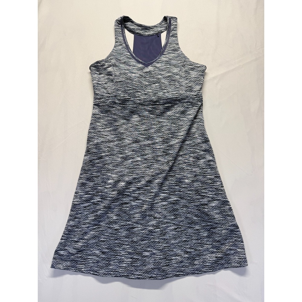 MPG Mondetta Performance Gear A Line Dress Womens Large Gray Space Dye Racerback